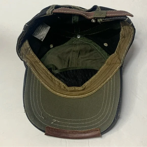 Y2K DO! Brown Denim Cap Adjustable Back Strap Men’s One Size - Picture 6 of 7